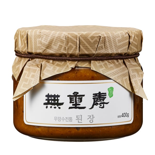 [무량수 전통 된장400g] 국산 부석태 콩과 신안 천일염으로만 만든 전통 된장 400g