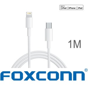 Foxconn 라이트닝 8핀 케이블 1m 2m / USB 타입 / C to Lightning 타입