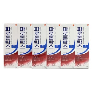 GSK 파로돈탁스 쿨링민트 치약 100g x 6개