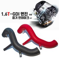 토콘 1.6T-GDI 흡기인테이크 KIT (레드/블랙) - 벨로스터 터보