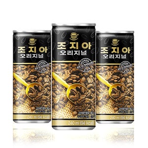 코카콜라 조지아 오리지널240ml 30캔 캔커피 캔음료