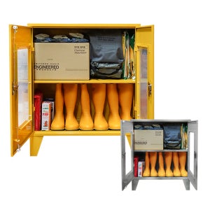 SD-CPPE H3형 화학물질 안전보호구함 안전보호구3인SET 화학물질안전검사용 보호구세트 장외영향평가 유독물인허가 유해화학물질 화관법 화학물질관리법