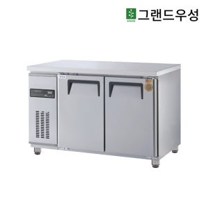 우성 고급형 간냉식 4자 보냉테이블 1200 올냉장 GWFM-120RT