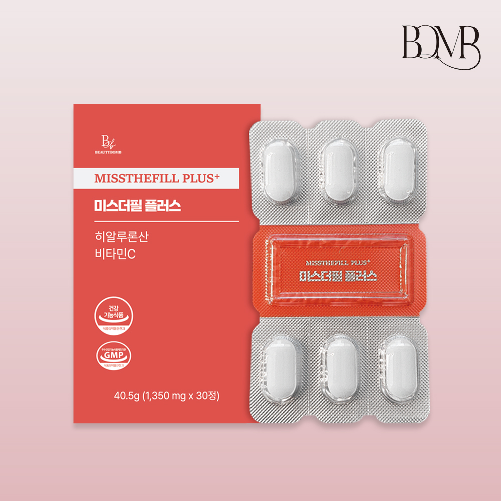 먹는 히알루론산 건강기능식품 미스더필플러스 30정, 1개