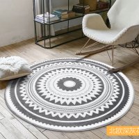 북유럽 여름카페트 단모 원형 러그 6종 Circle rug