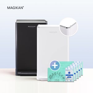 매직캔 크롬히포+리필6개(기본포함) MH250+250R5G 더블락시스템 속뚜껑 장착