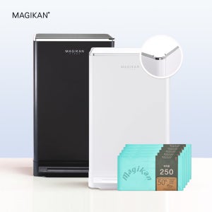 매직캔 크롬히포+리필6개(기본포함) MH250+250R5G 더블락시스템 속뚜껑 장착