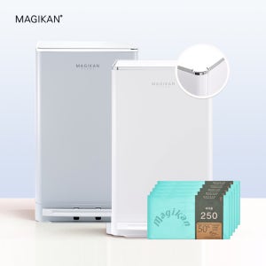 매직캔 크롬히포21L+리필6개(기본포함) MH250+250R5G 더블락시스템 속뚜껑 장착