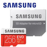 삼성 에보 플러스 256기가 마이크로 SD 카드 evo plus 256GB