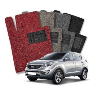 스포티지R 확장형 코일매트 자동차 실내 발판