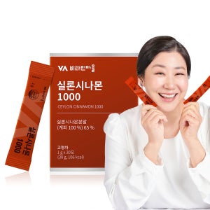 [1개월분] 비타민마을 실론시나몬 1000 시나몬가루 계피가루 30포 30g, 1개