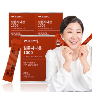 비타민마을 실론시나몬 1000 시나몬가루 계피가루 30포 30g, 3개