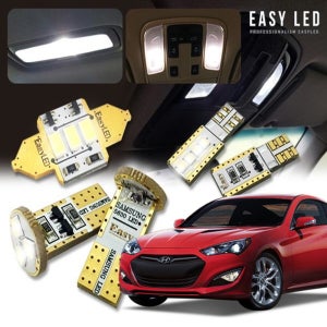 제네시스쿠페 LED 실내등 세트 이지엘이디 벌브킷 한대분
