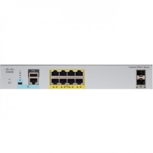 Cisco Catalyst 2960L-8PS-LL Managed Switch 8 port 10/100/1000 Ethernet PoE+ ports, 2 x 1G SFP - WS-