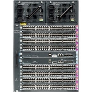 Cisco WS-C4510R+E Catalyst 4500E 10 Slot Chassis For 48Gbps/Slot