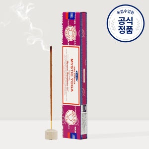 나그참파코리아 아로마 허벌 향 인센스 스틱 미스틱 요가, 15g