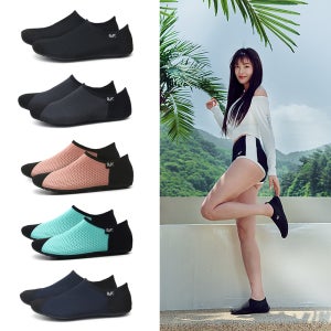 뉴베라 아쿠아슈즈 다리가 예뻐보이는 핏 커플 아동 워터파크 필수아이템