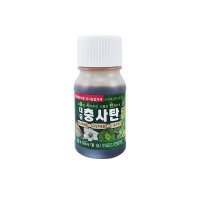 [가든팜] 대유 충사탄 액제 100ml 미국선녀벌레 진딧물 톡톡이 나방 송충이 해충 퇴치 관리제