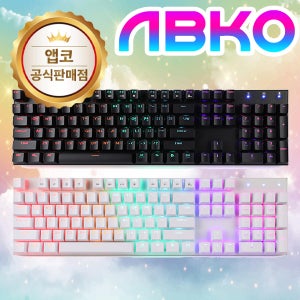 앱코 해커 K640 청축 게이밍 기계식 키보드 사무용 롤 배그 서든어택 피시방 컴퓨터자판