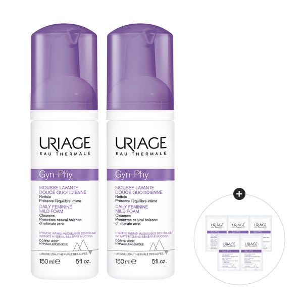 [슈퍼적립] 유리아쥬 진피 마일드 폼 150ML (여성청결제) X 2개 + GIFT