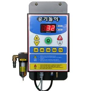 타이어 자동 공기 주입기 공기돌이 K-110PLUS(신형) 에어 게이지 자동차 공기압주입