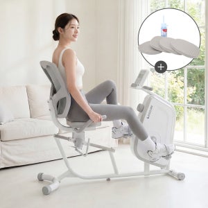 이고진 906R 좌식 실내자전거 메쉬등받이 헬스 사이클 가정용 유산소 운동기구 홈트
