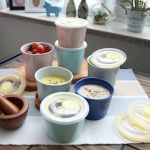 [클리어린스] 이로도리 그레이스 밀폐 원형찬통 7종