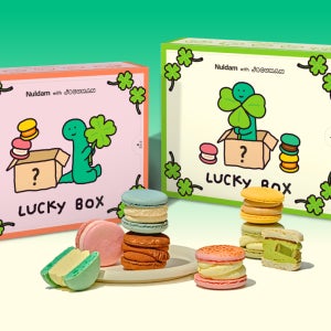 [네이버단독][럭키박스기획] 널담X조구만 수제 마카롱, 뚱카롱 16개입 (사랑/감동세트 8개입 X 2박스)