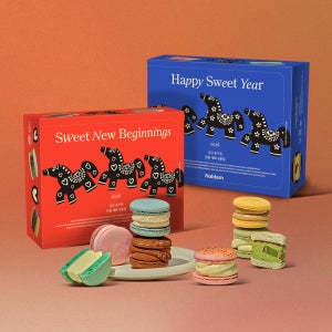 널담 수제 마카롱, 뚱카롱 16개입 (사랑/감동세트 8개입 X 2박스)