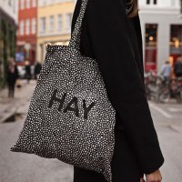 헤이 에코백 Hay Cotton Bag Black Dot