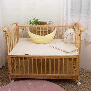 100수 순면 누빔 데일리 신생아 사계절 아기침대 패드 스토케 슬리피,이케아, 보니 등 맞춤