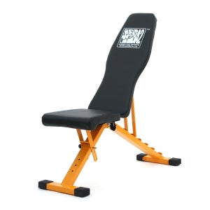 벤치프레스 접이식 각도조절 인클라인 가정용 헬스 의자 BM200 옐로우 접이벤치