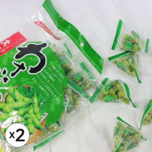 스낵하우스 그린피스 와사비스낵 380g x 2개