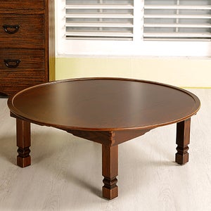 엔틱원형상900 밥상 제수용품 찻상 이조공예 다과상