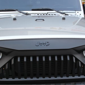 지프 해골 후드 JEEP 엠블럼 스티커