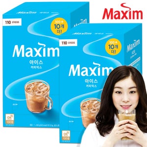 맥심 아이스 커피믹스 110+110T 총220개 (100T+10T X2개)