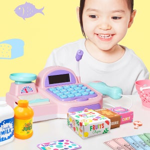 마이리틀타이거 미니 계산대 마트 역할놀이 세트