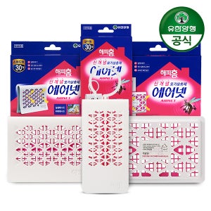 [N배송] 해피홈 에어넷 모기퇴치제 방충망형 모기약 살충제