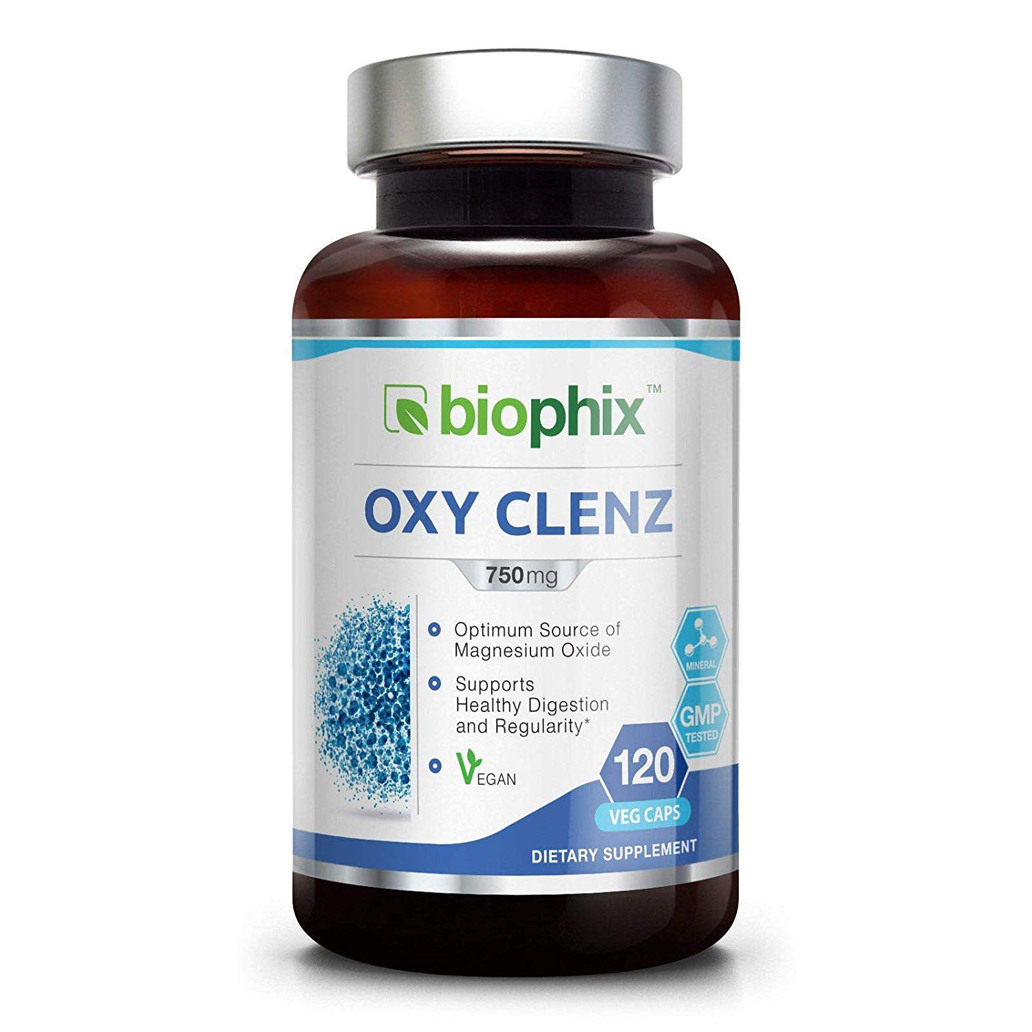 biophix <b>Oxy</b> Clenz 비오픽스 <b>옥시</b> <b>클렌즈</b> 750mg 120베지캡슐