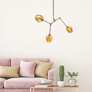 인테리어 조명 세그먼트 3등 PD 골드 블랙 식탁등 주방등