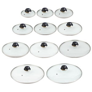 사이즈별 강화유리 후라이팬 냄비뚜껑 프라이팬덮개