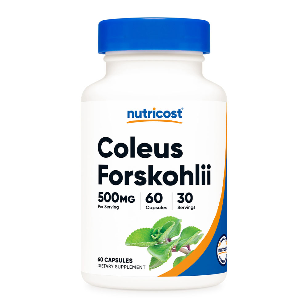 <b>뉴트리코스트 콜레우스</b> 포스콜린 <b>포스콜리</b> 추출물 500mg 60캡슐 1개월분