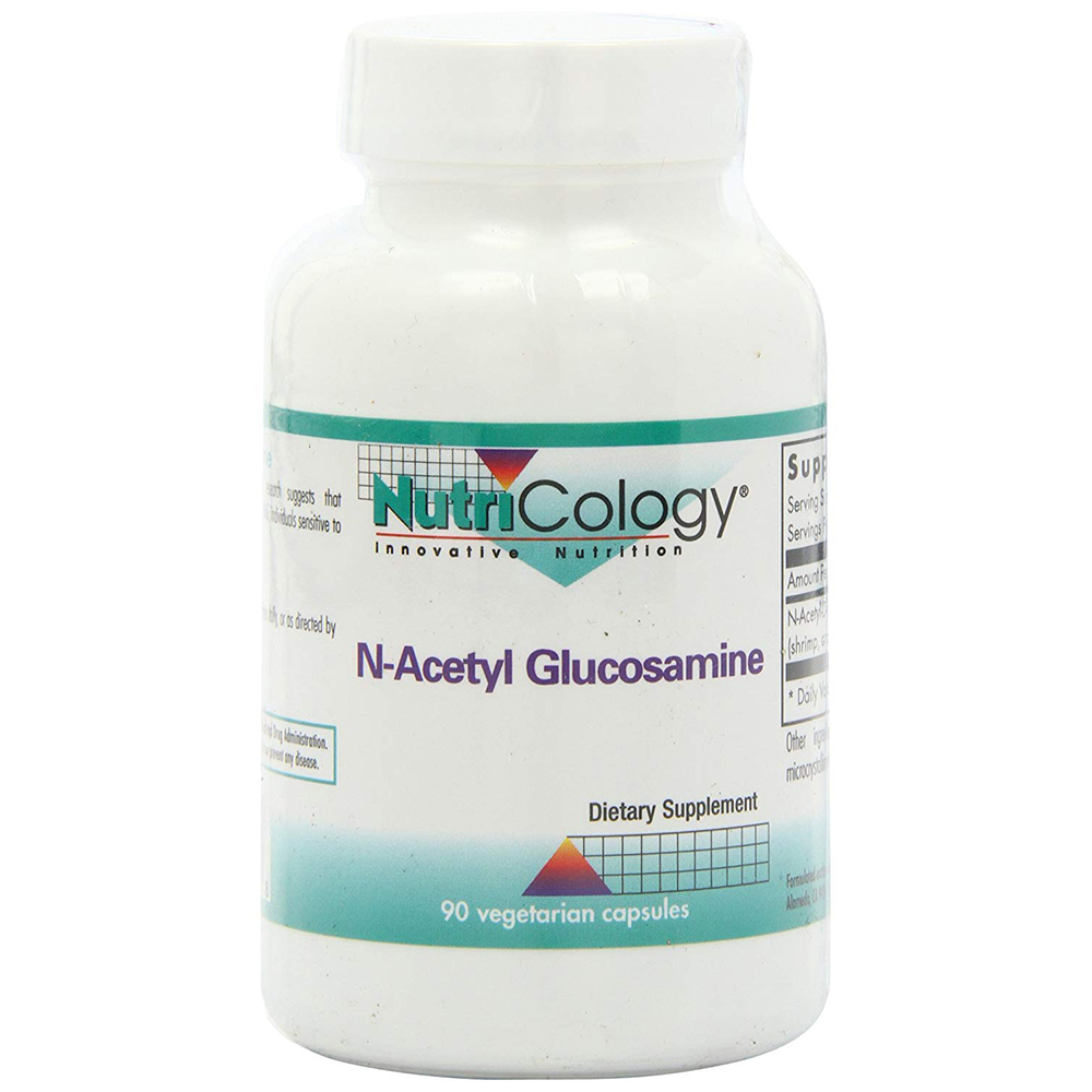 Nutricology N-acetyl Glucosamine <b>뉴트리콜로지 NAG</b> 글루코사민 90베지캡슐
