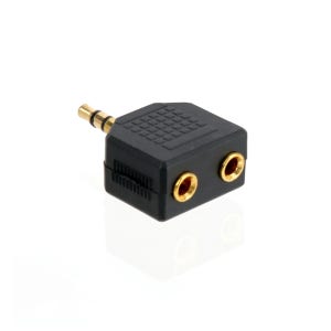 3.5mm(M) 스테레오 Y자 커넥터 NEXT 1643STC-YF