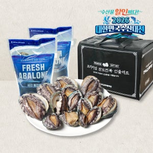 완도 활전복 1kg (국산 양식)