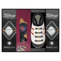 [SET] Titleist 타이틀리스트 PRO V1 6구-454(볼+볼주머니+타올)