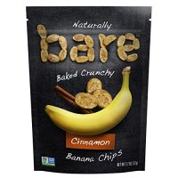 690235 bare Snacks Baked Banana Chips, Cinnamon, 2.7oz bag 순수 간식 구운 바나나 칩, 계피, 76.5g 봉지