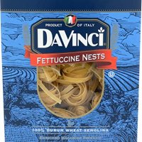 765915 DaVinci Fettuccine Nests Pasta, 16-Ounces (Pack of 12) 다빈치 페투치니 둥지 파스타, 453.6g (12