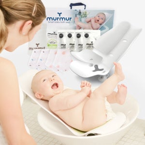 머머 아기비데 목욕 10종세트 (비데+스펀지4+손수건4+세면타올) 출산선물