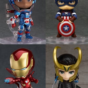 넨도로이드 마블 피규어 세트 어벤져스 피규어
